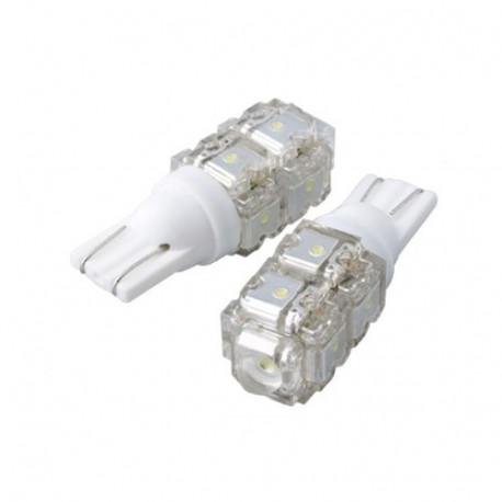 Ampoule LED W5W T10 Super 13 FLUX Blanc Xenon 6000K - Xenon Discount